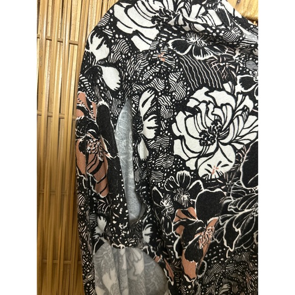 Always A.Line Top Womens OX Cold Shoulder Style Stretchy Plus‎ - Picture 3 of 8